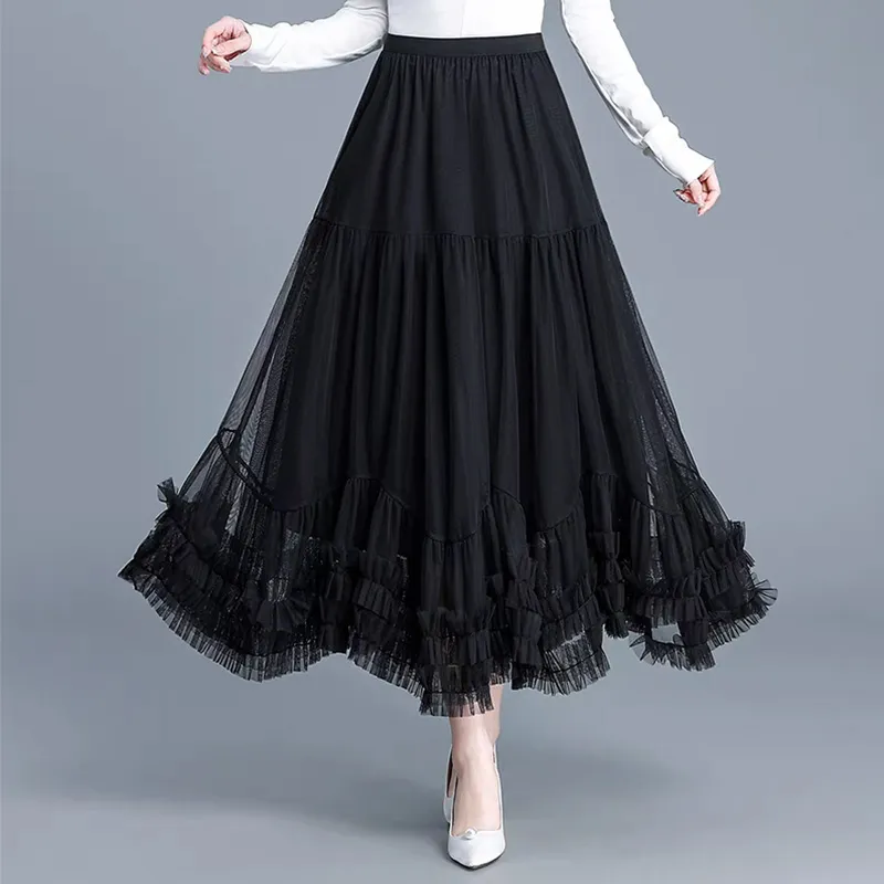 Benhou Casual Long Skirts Women's-1