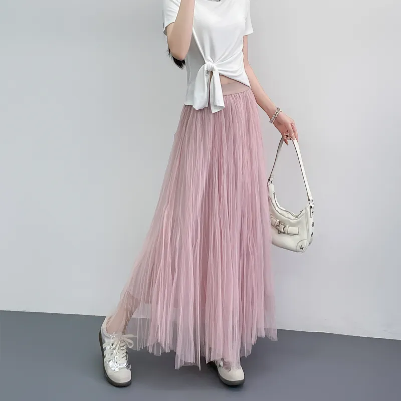 Benhou Casual Long Skirt Women's-6