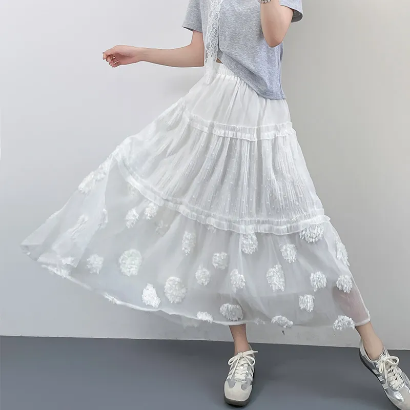 Benhou Casual Long Skirt Women's-3