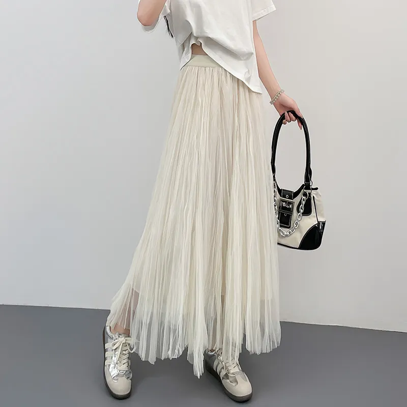 Benhou Casual Long Skirt Women's-3