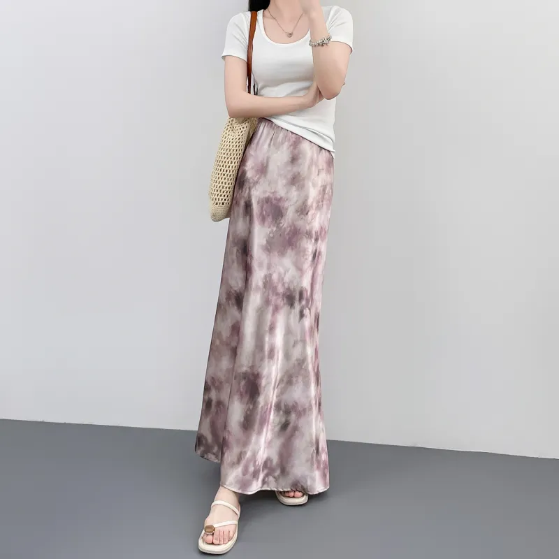Benhou Casual Long Skirt Women's-14