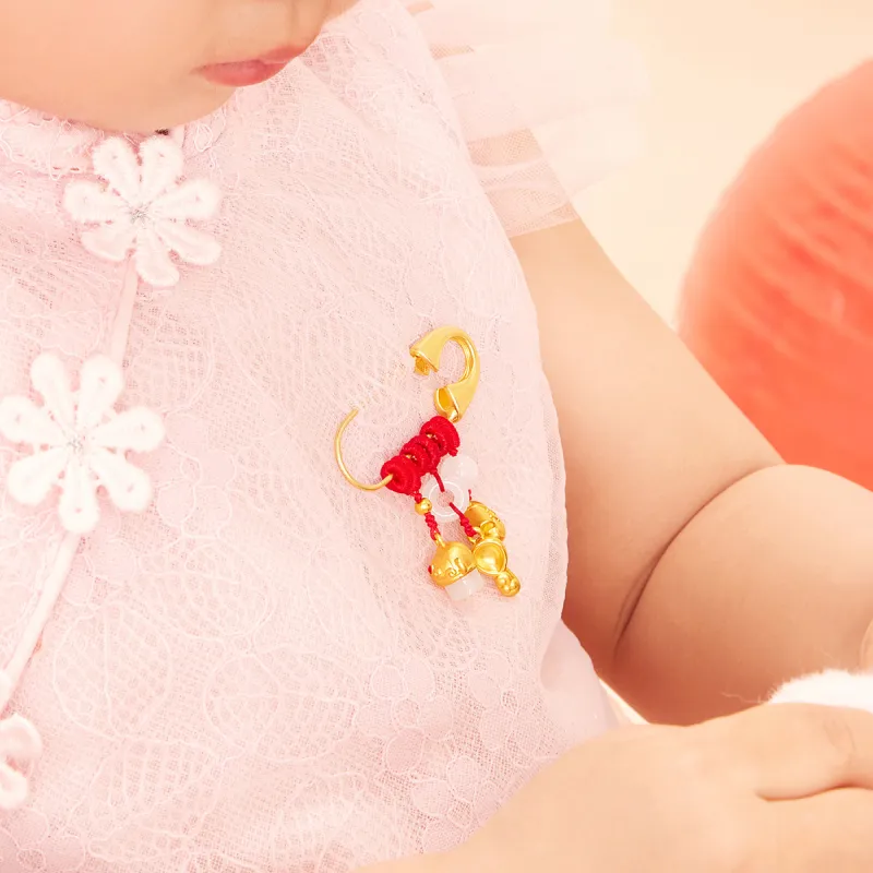 LUKFOOK JEWELLERY Gold Pendant Kids-2