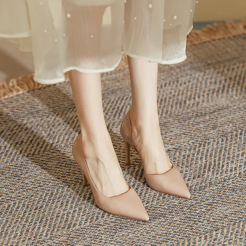 Aimilian Slim Heel High Heels Women's-7