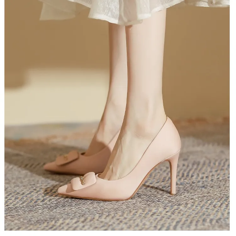 Aimilian Slim Heel High Heels Women's-2