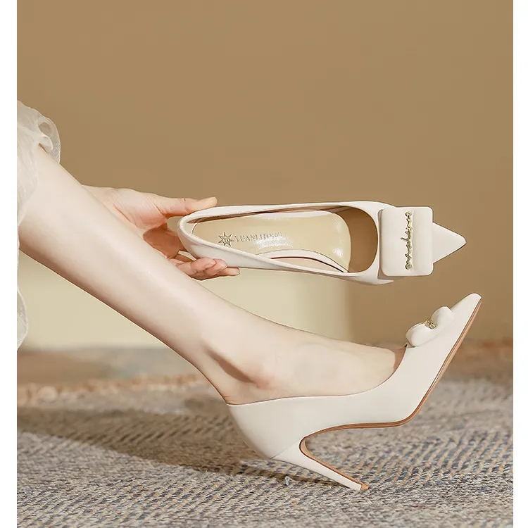 Aimilian Slim Heel High Heels Women's-7