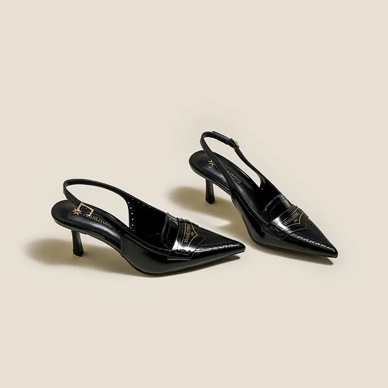 Aimilian High Heels Women's Black Box Included-2