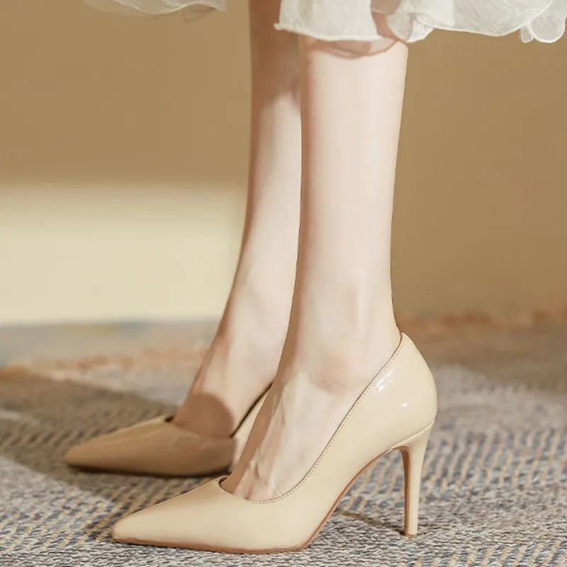 Aimilian Slim Heel High Heels Women's-10