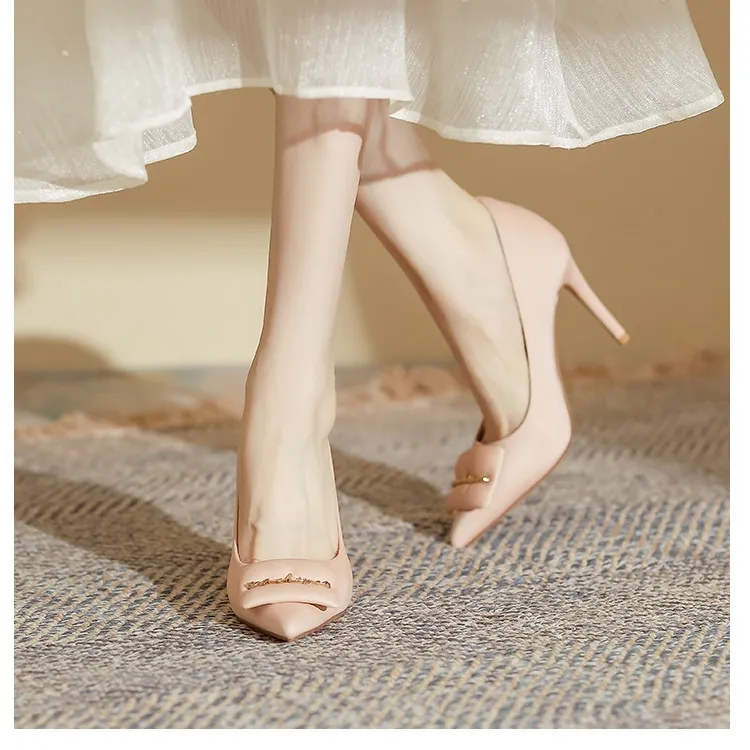 Aimilian Slim Heel High Heels Women's-4