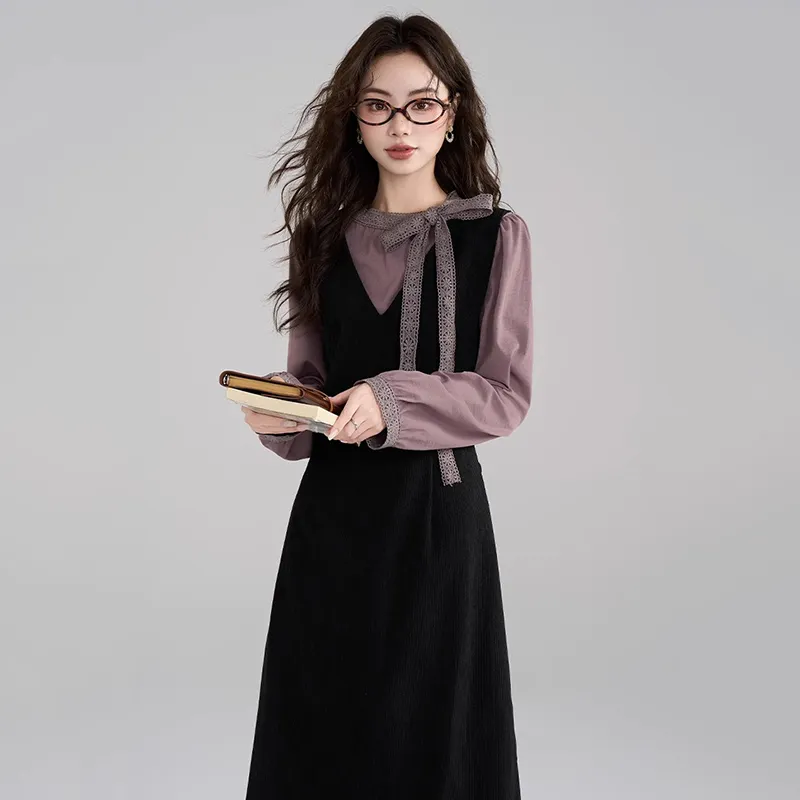 Aimilian Two Piece Skirt Sets Women's-1