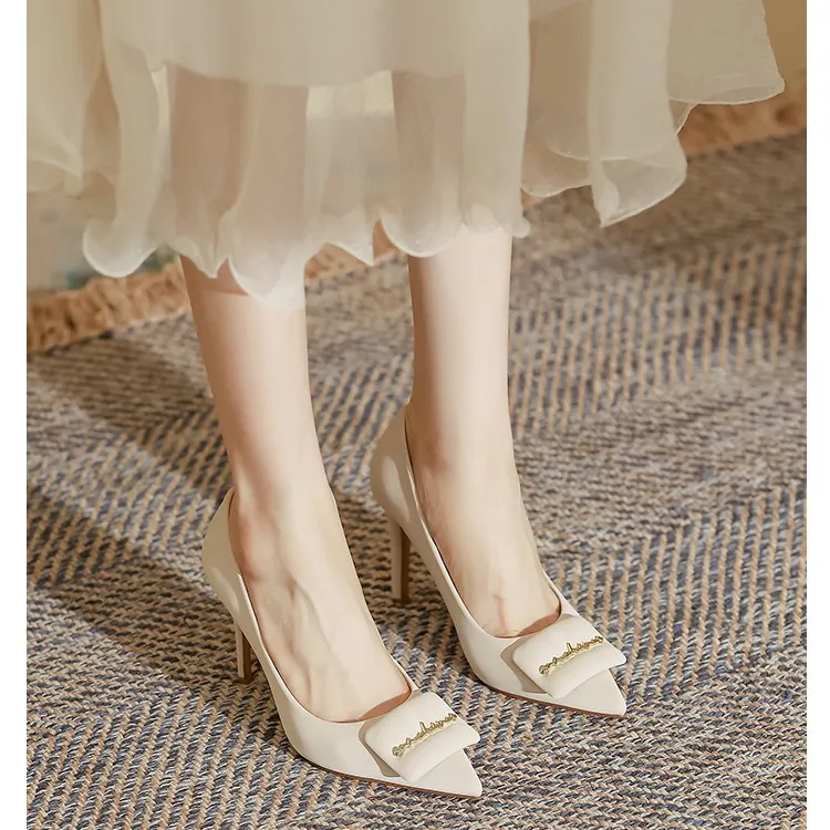 Aimilian Slim Heel High Heels Women's-6