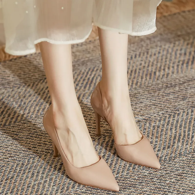 Aimilian Slim Heel High Heels Women's-3