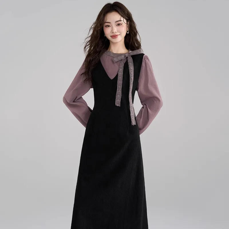 Aimilian Two Piece Skirt Sets Women's-2
