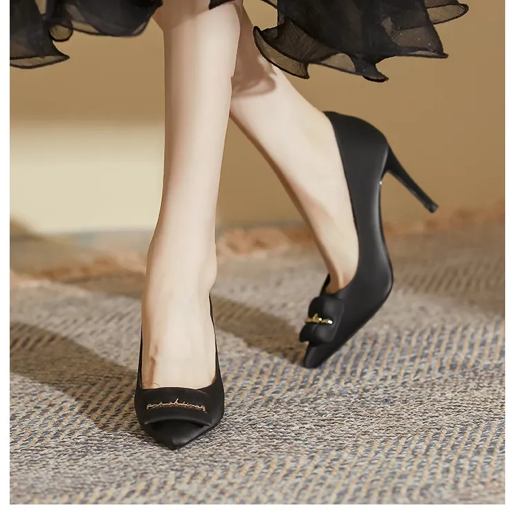 Aimilian Slim Heel High Heels Women's-12