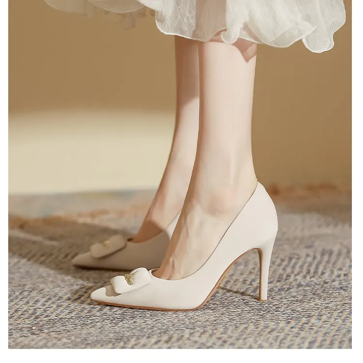 Aimilian Slim Heel High Heels Women's-8