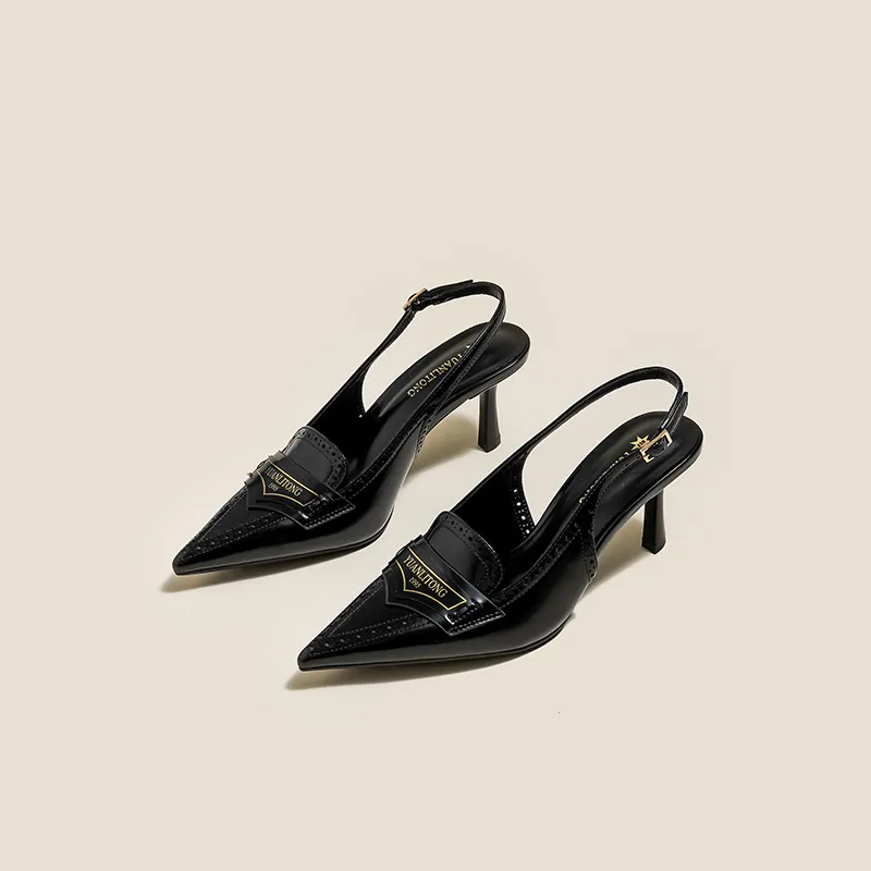 Aimilian High Heels Women's Black Box Included-1