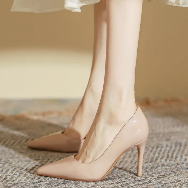 Aimilian Slim Heel High Heels Women's-5