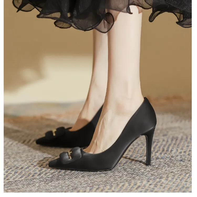 Aimilian Slim Heel High Heels Women's-10