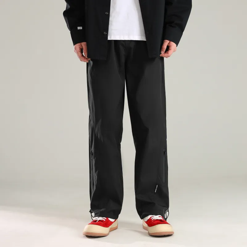 LIVINGTOWN Cargo Pants Unisex Black-4