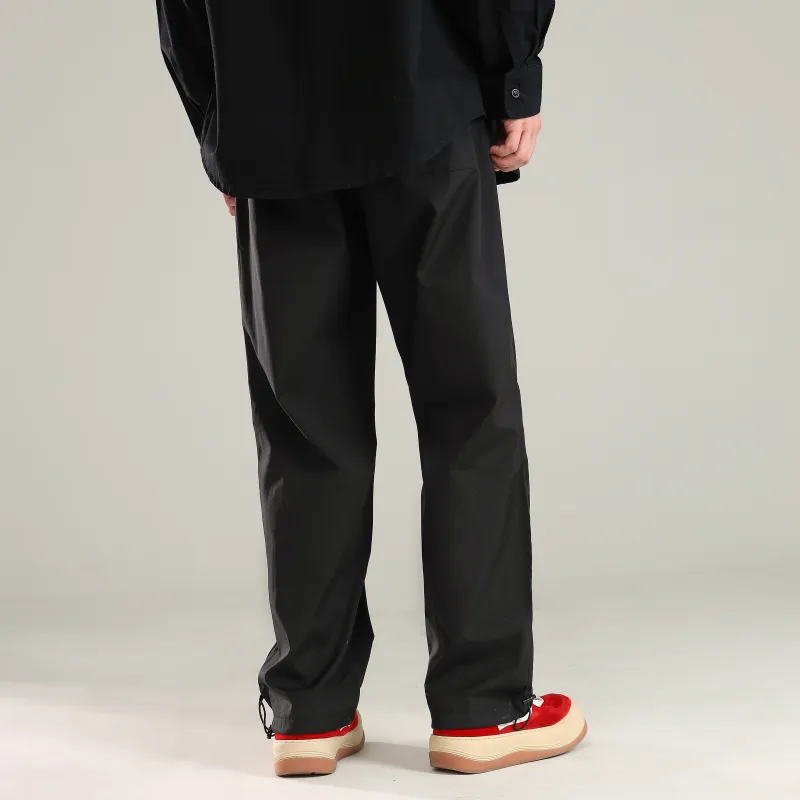 LIVINGTOWN Cargo Pants Unisex Black-5