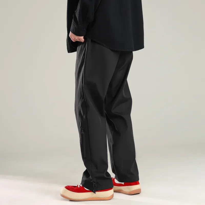 LIVINGTOWN Cargo Pants Unisex Black-6