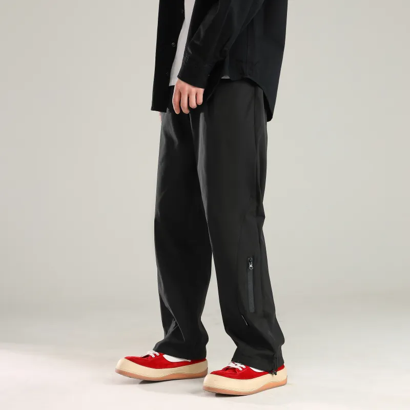LIVINGTOWN Cargo Pants Unisex Black-2