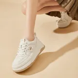 ST&SAT Anti-Slip Wear-Resistant Low-Top Skateboard Shoes Women's