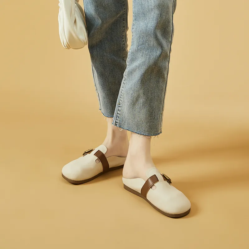 DAPHNE Wrap toe Slippers Women's-5