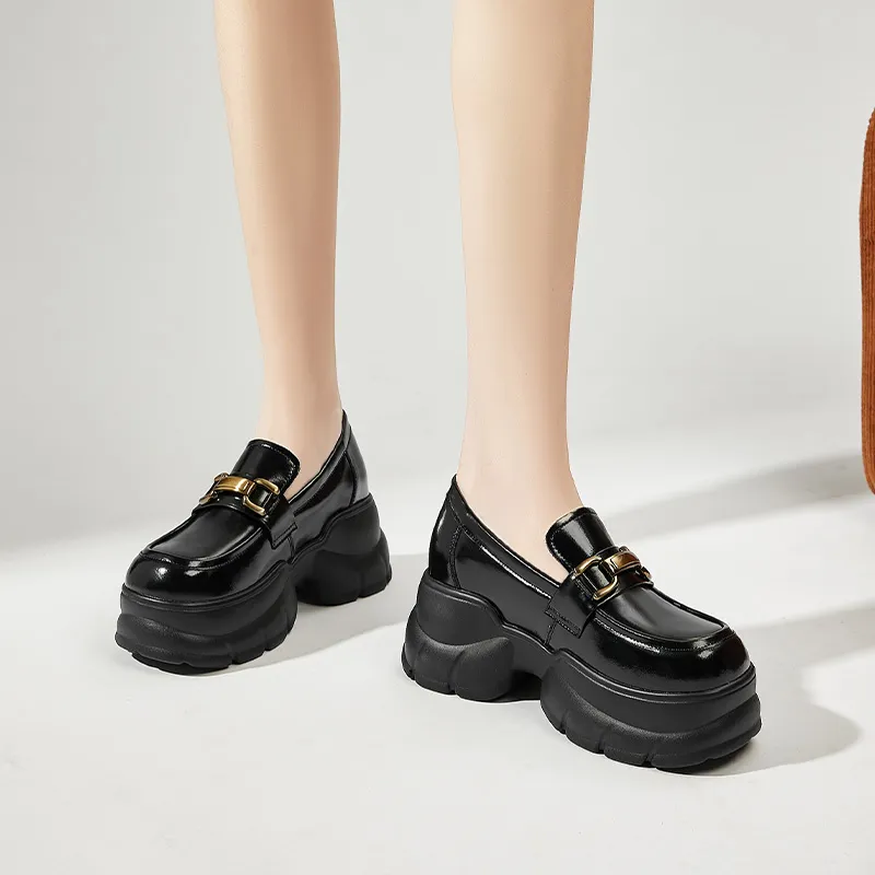 ST&SAT Loafers Women's Black/Beige-5