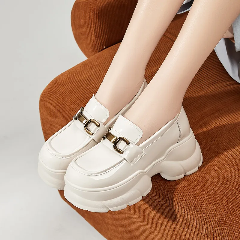 ST&SAT Loafers Women's Black/Beige-9