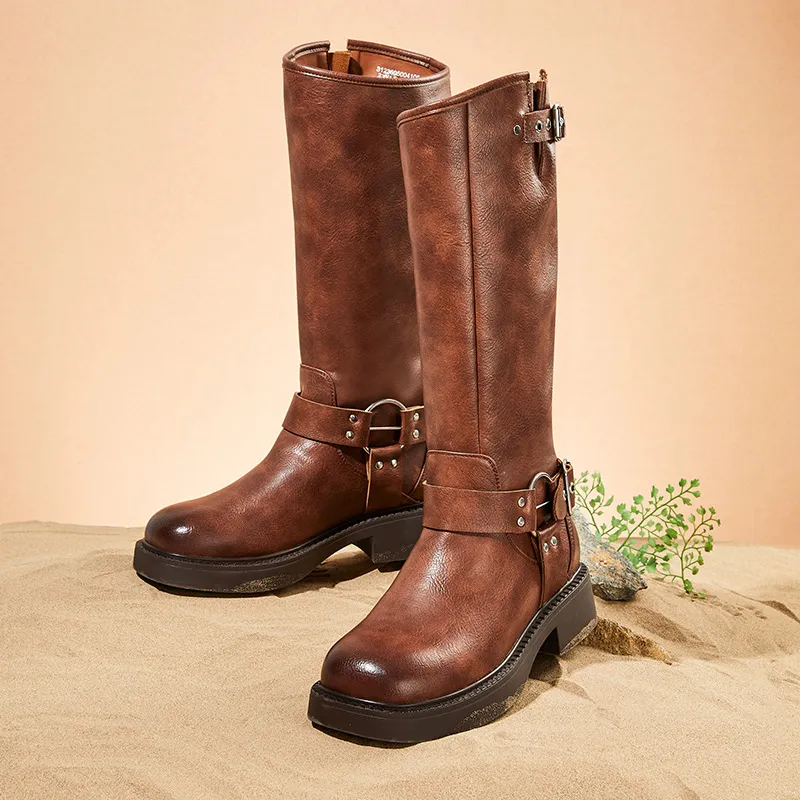 DAPHNE Knee high Boots 3.5cm Women's-4