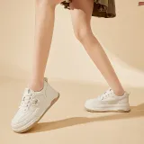 ST&SAT Anti-Slip Wear-Resistant Low-Top Skateboard Shoes Women's