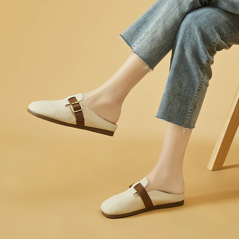 DAPHNE Wrap toe Slippers Women's-4