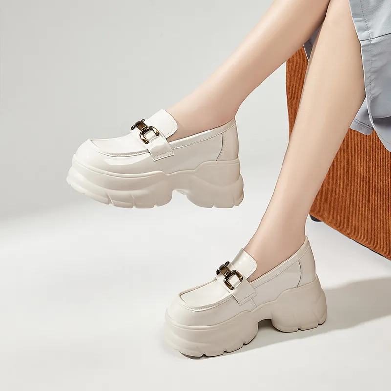 ST&SAT Loafers Women's Black/Beige-10