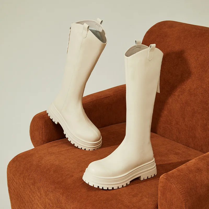 DAPHNE Thermal Knee High Boots 5.5cm Women's-13