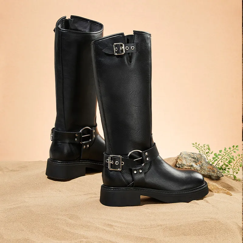 DAPHNE Knee high Boots 3.5cm Women's-10