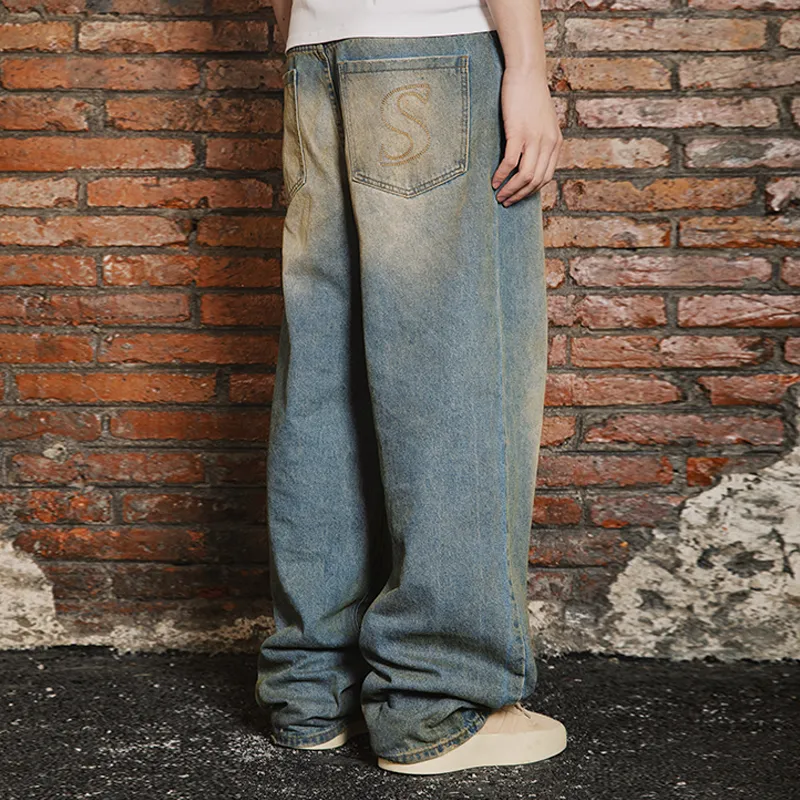 S45 Jeans Unisex Light Blue-8