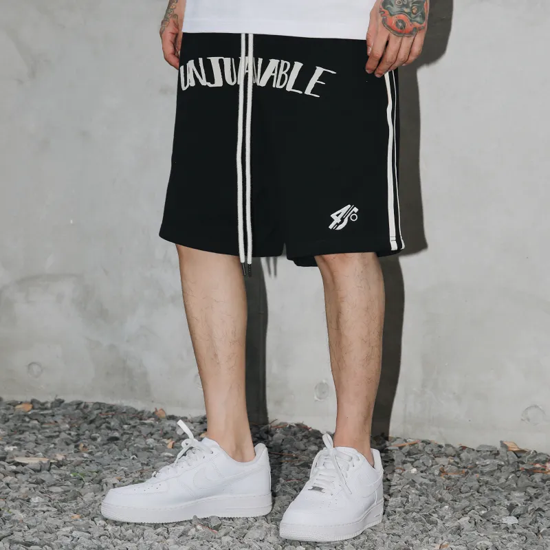 S45 Casual Shorts Unisex Black-3