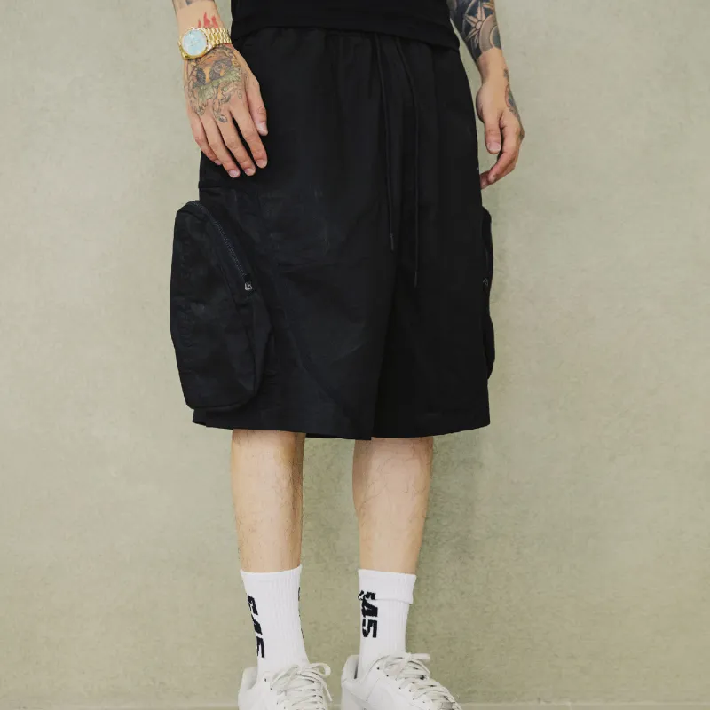 S45 Cargo Shorts Men Black-4