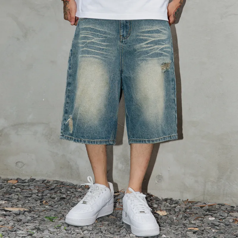 S45 Denim Shorts Men-5