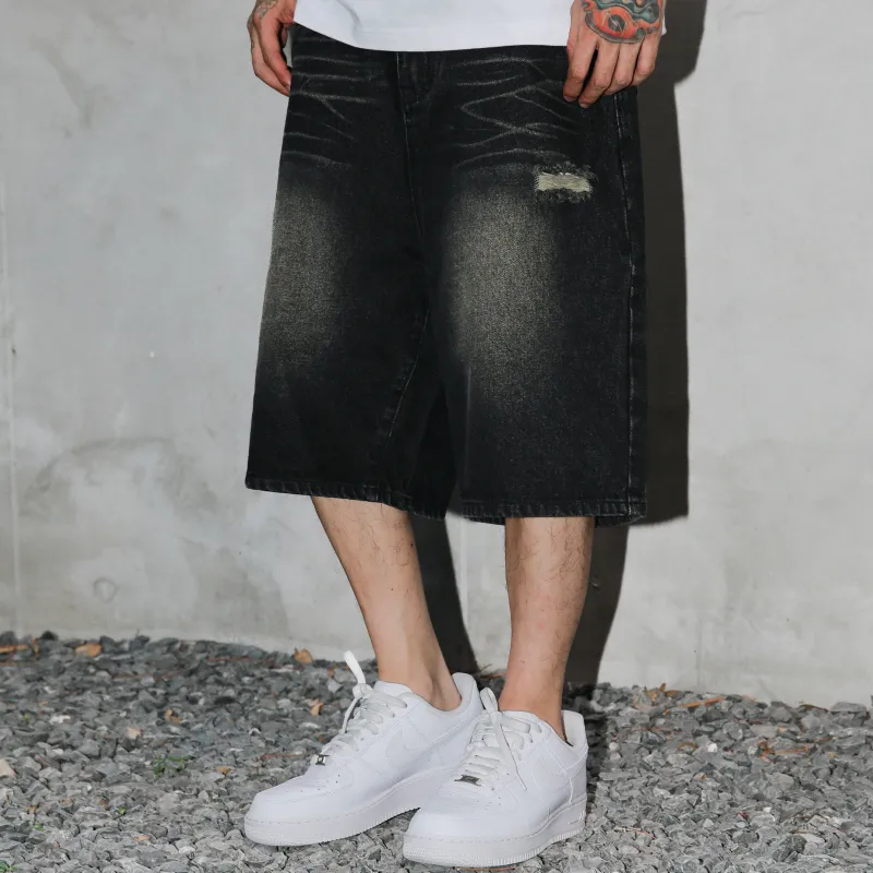 S45 Denim Shorts Men-2