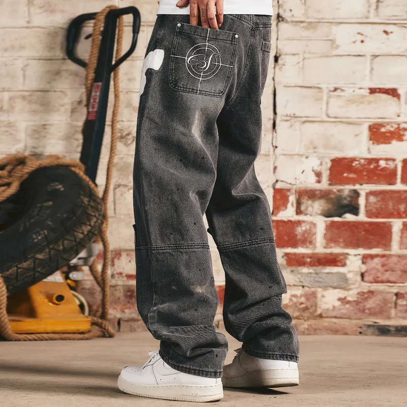 S45 Jeans Unisex Black-4