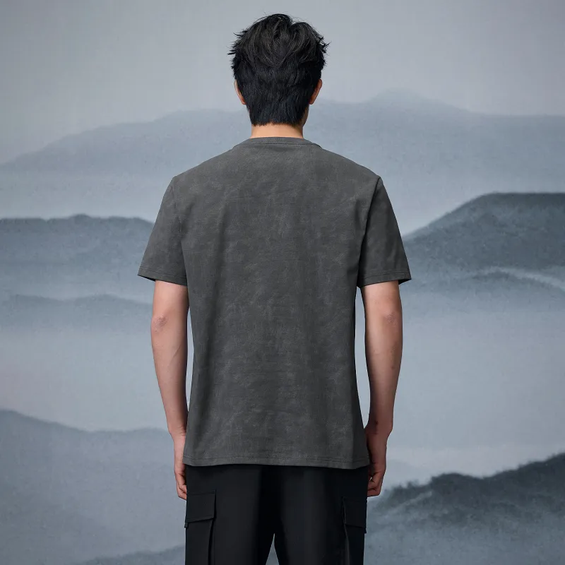 HLA The Mountain Is Not In The High Series T Shirt Men's-18
