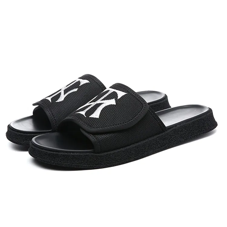 YEDANI Slide Slippers Men's Black-2