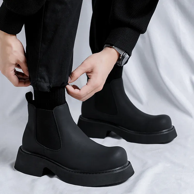YEDANI Short Chelsea Boots Men's-9