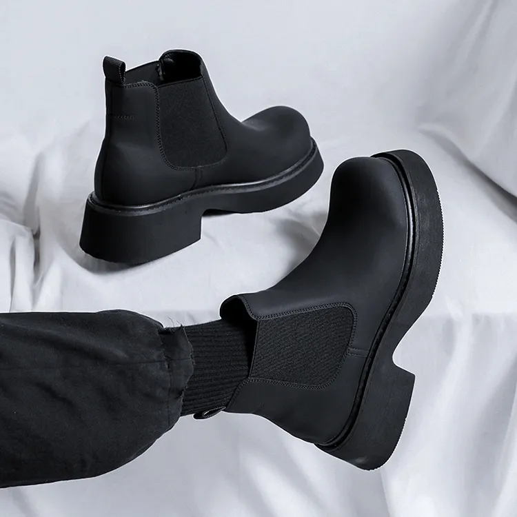 YEDANI Short Chelsea Boots Men's-7