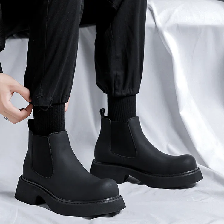 YEDANI Short Chelsea Boots Men's-11