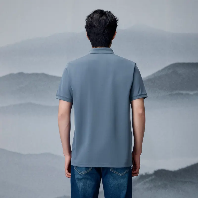 HLA Short Sleeved Polo Shirt Men's-21