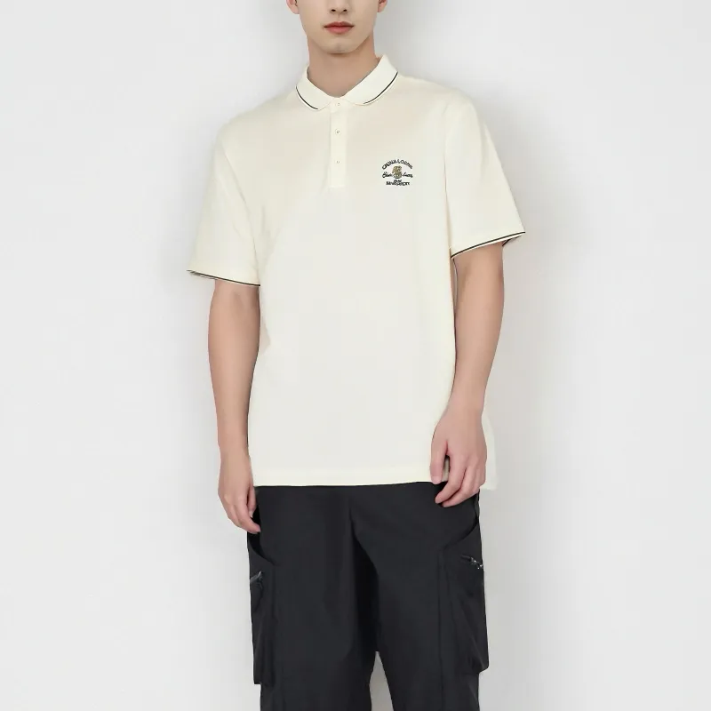 HLA Chinese Dragon Series Polo Shirt Men's-8