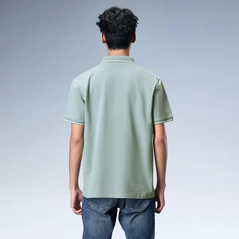 HLA Short Sleeved Polo Shirt Men's-10
