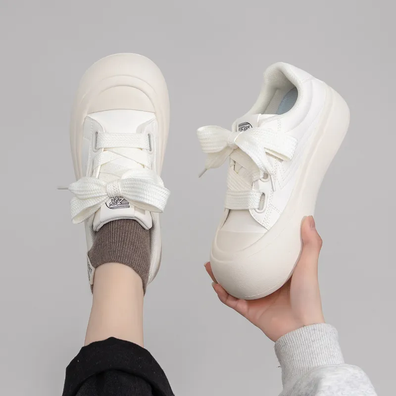 Feiyue Anti-Slip Wear-Resistant Low-Top Skateboard Shoes Women's Beige-9